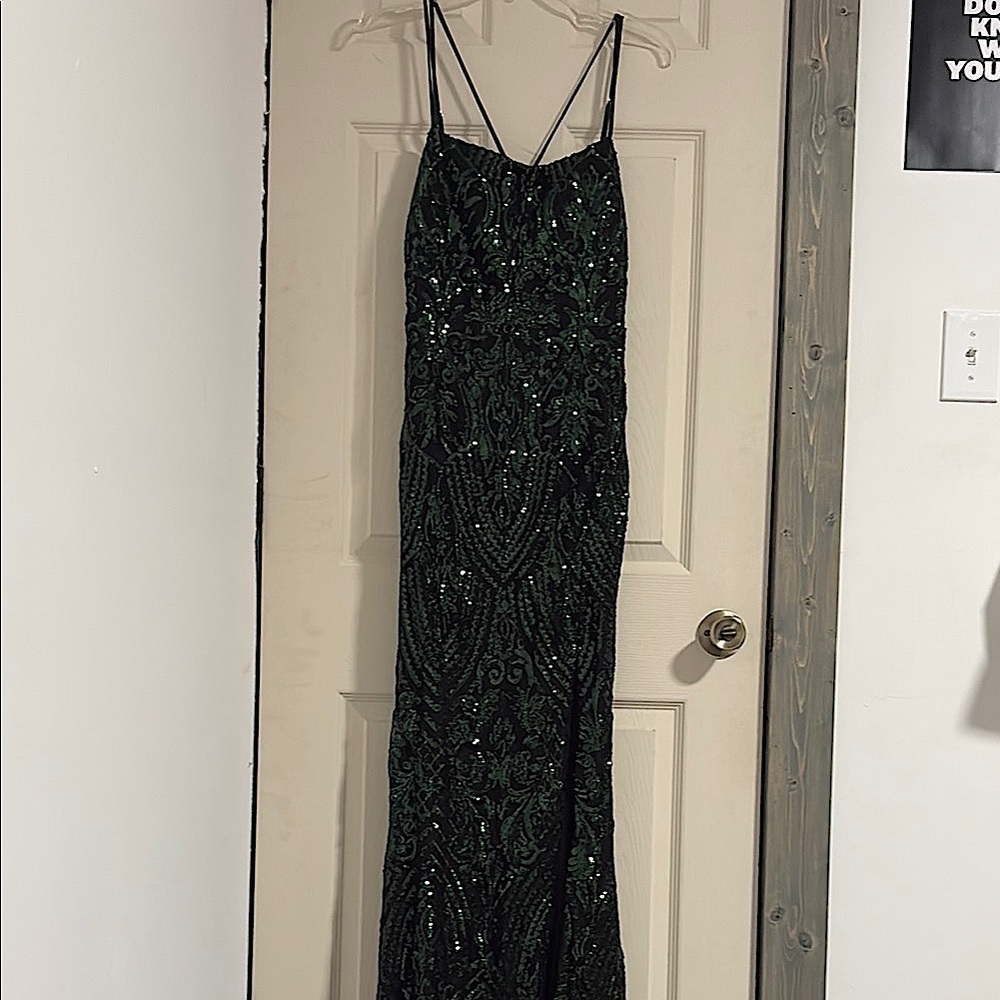 Windsor Green Evening Dress